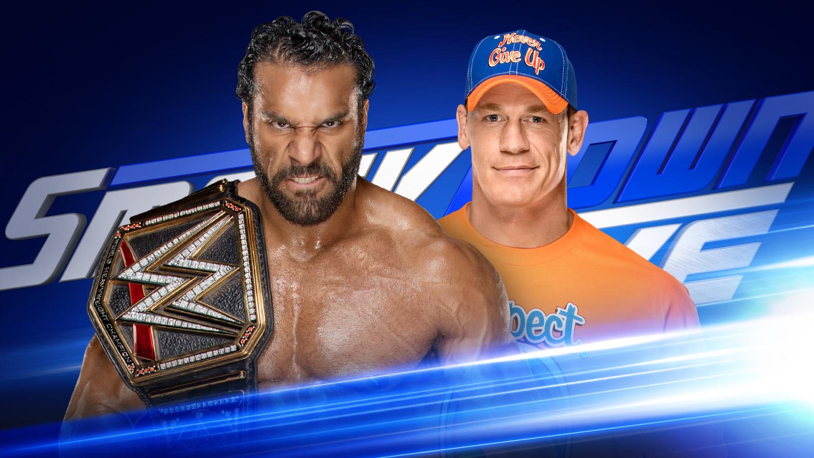 WWE SmackDown live results: Jinder Mahal vs. John Cena