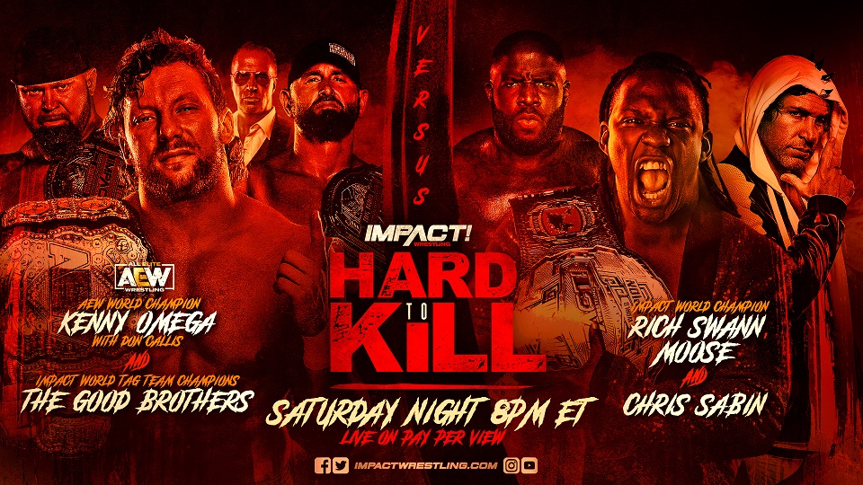 Moose replacing Alex Shelley in Impact Hard to Kill main event