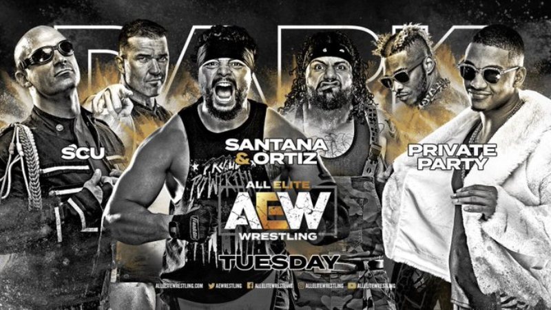 AEW Dark results: SCU vs. Private Party vs. Santana & Ortiz