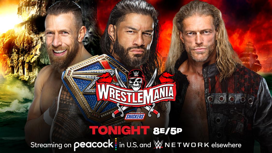 WWE WrestleMania 37 night two live results: Reigns vs. Edge vs. Bryan