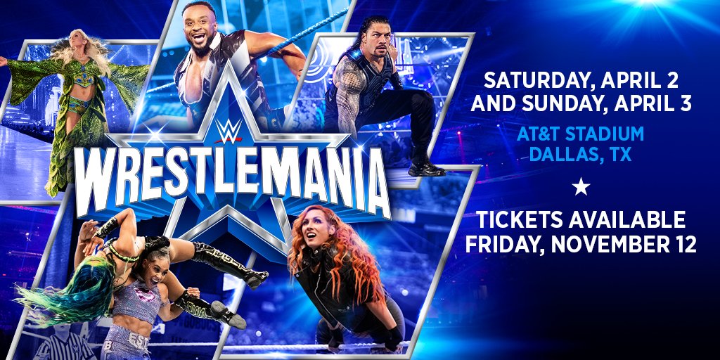 WWE reveals ticket on-sale date for WrestleMania 38