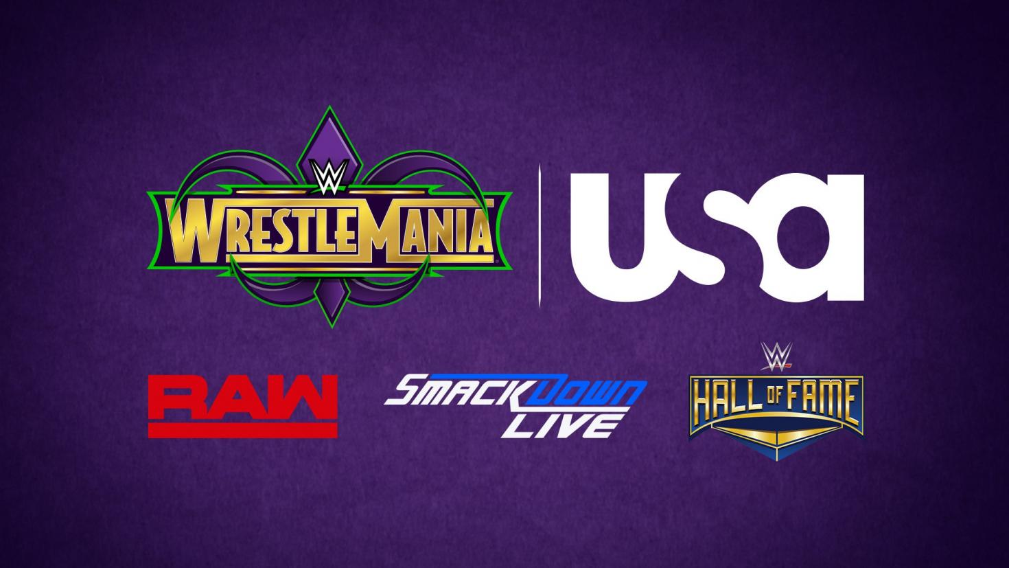 USA announces WWE programming schedule for WrestleMania week