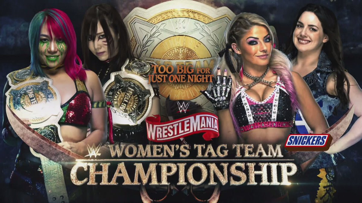 WWE confirms Women’s Tag Team title match for WrestleMania 36