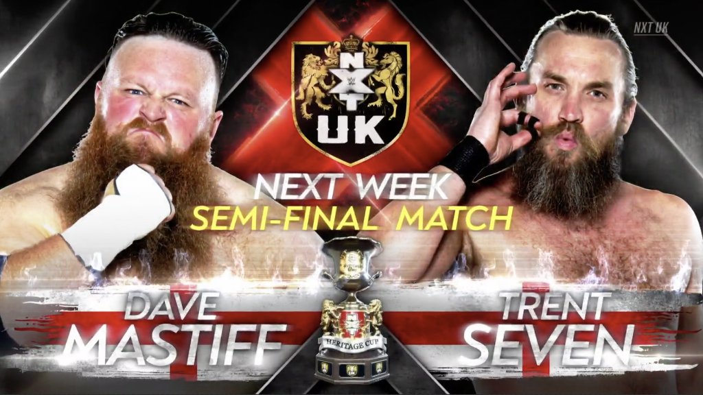 Heritage Cup semifinal, Rampage Brown’s debut set for next NXT UK