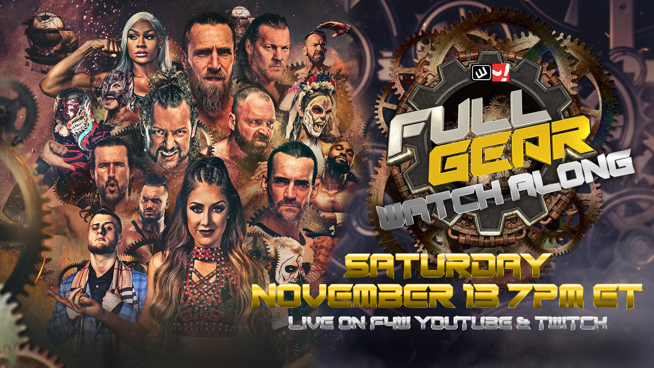 Watch live: AEW Full Gear watch along with the Mat Men Podcast