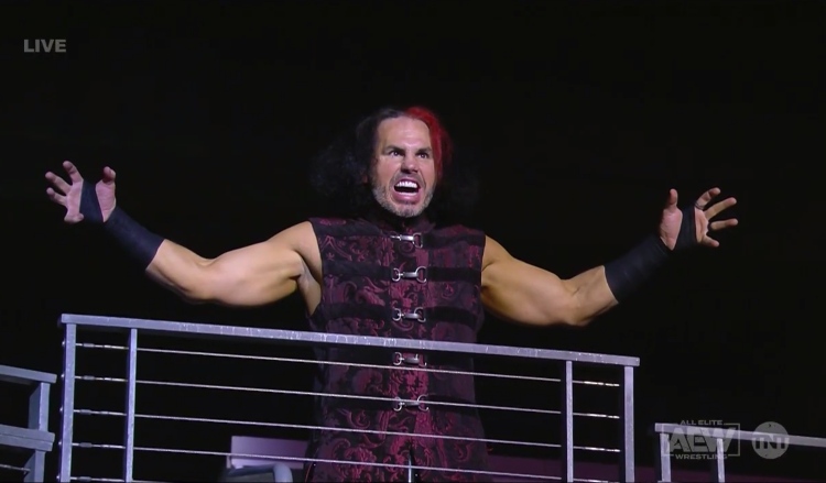 Matt Hardy debuts on AEW Dynamite, joins Blood & Guts match