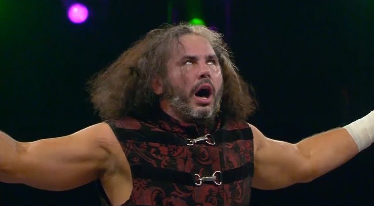 Matt Hardy appears, doesn’t wrestle at House of Hardcore last night