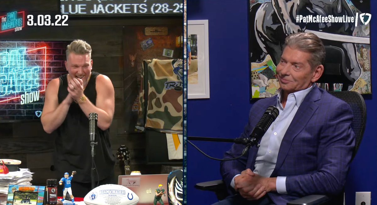 Pat McAfee accepts offer to wrestle at WWE WrestleMania 38