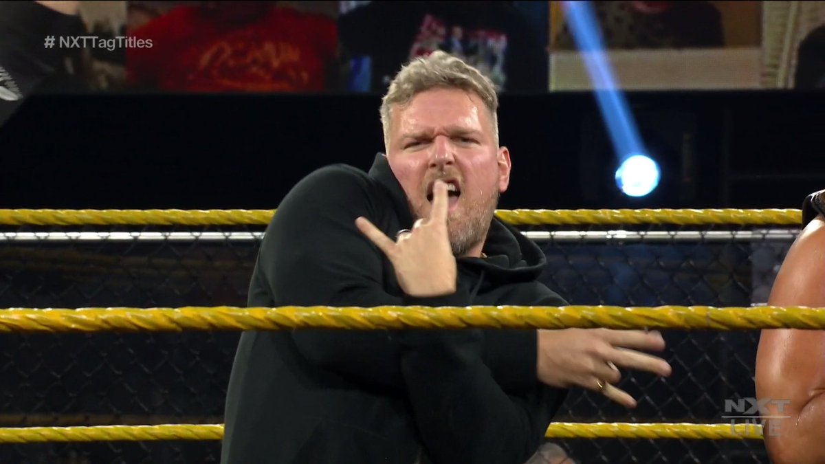 Tag Team title change on WWE NXT, Pat McAfee returns