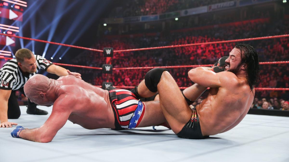 WWE Raw video highlights: Kurt Angle vs. Drew McIntyre