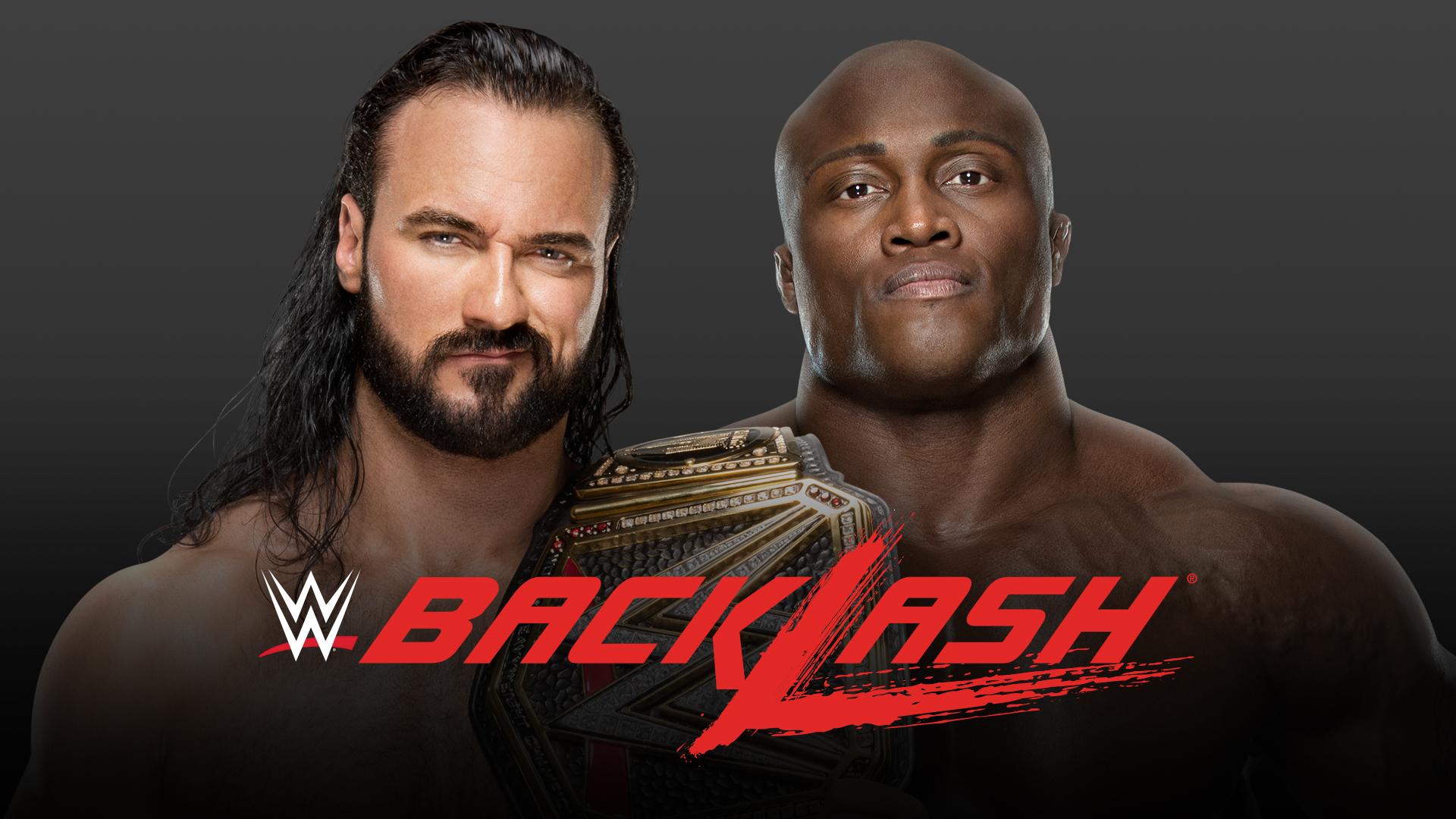 Drew McIntyre vs. Bobby Lashley WWE title match set for Backlash