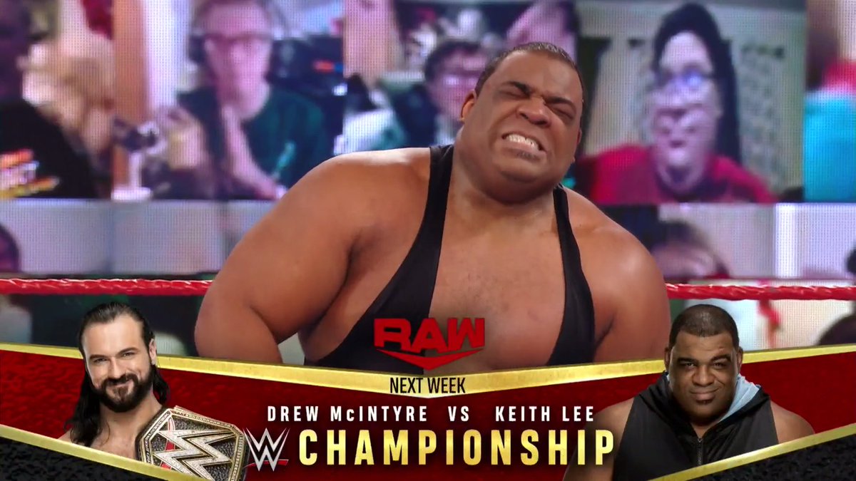 WWE Championship match official for Raw Legends Night