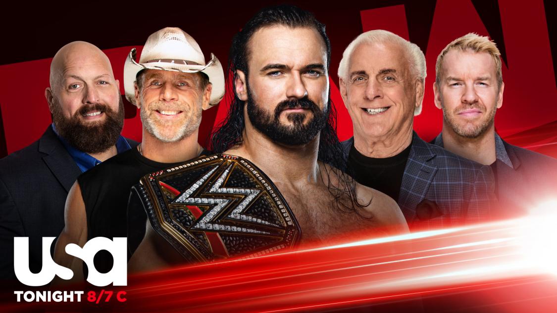 Drew McIntyre and WWE legends to kick off Raw, updated lineup