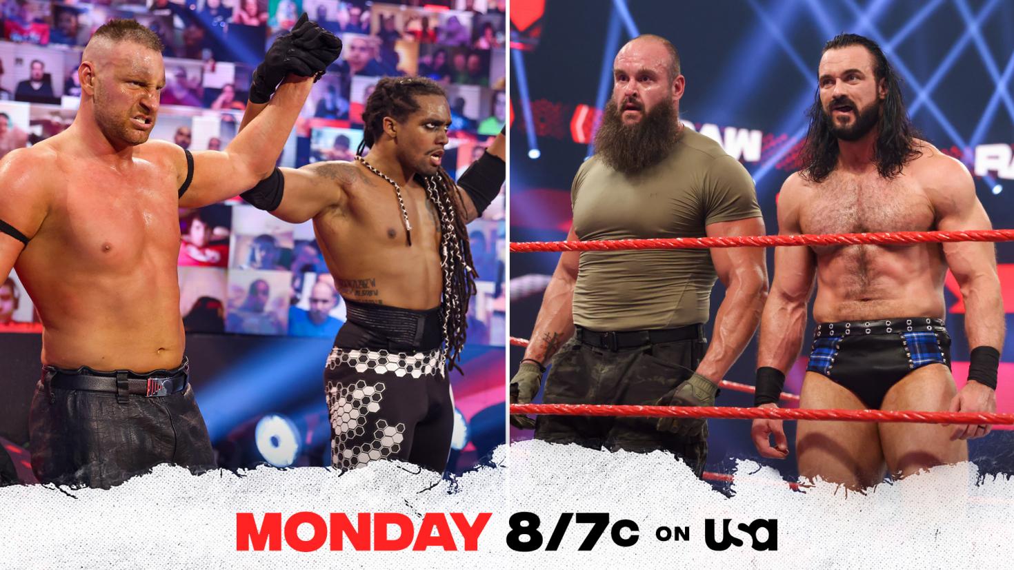 WWE Raw live results: McIntyre & Strowman vs. T-Bar & Mace