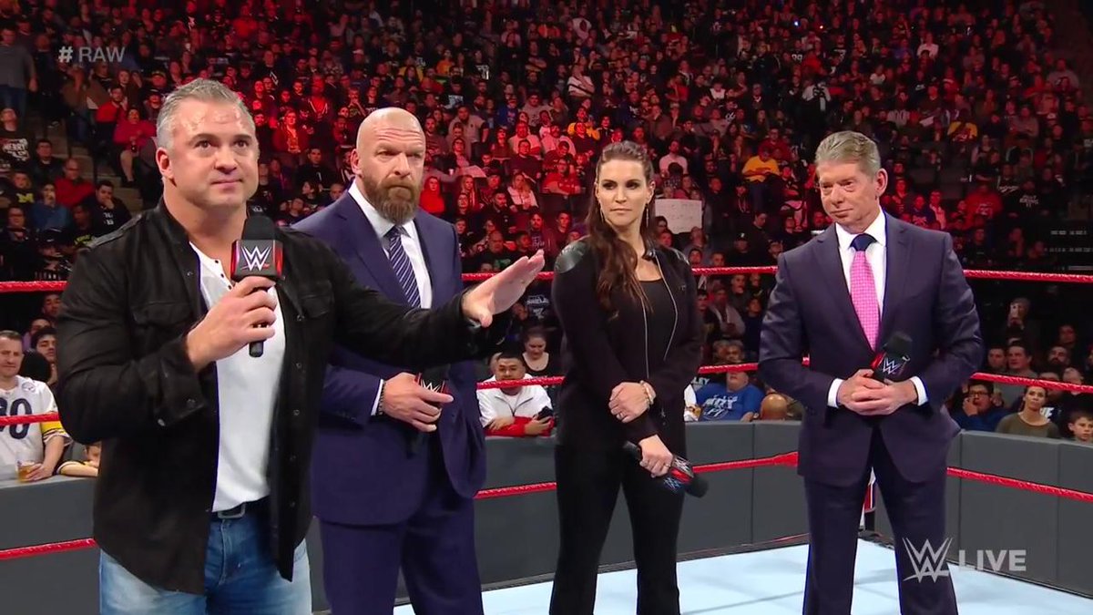 The McMahons appear on WWE Raw, promise change