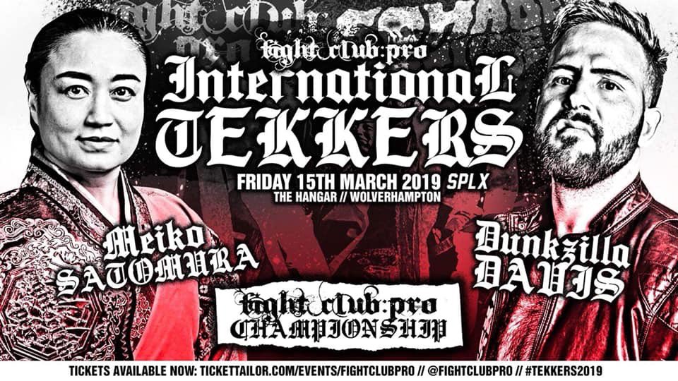 Fight Club: PRO International Tekkers results: Satomura loses title