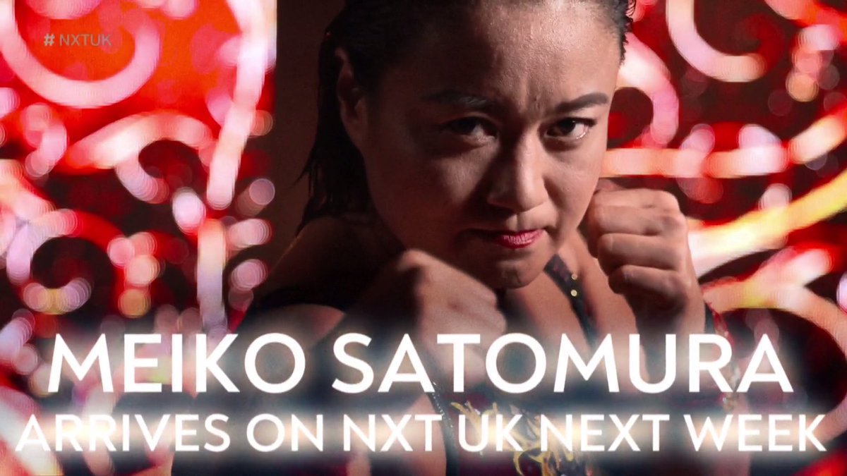 Meiko Satomura to make NXT UK debut next week