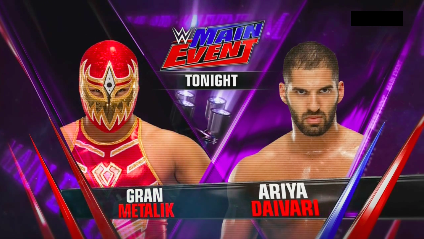 WWE Main Event results: Gran Metalik vs. Ariya Daivari