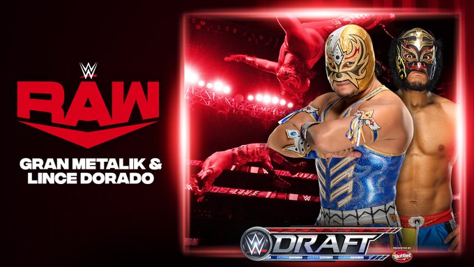 Gran Metalik & Lince Dorado drafted to WWE Raw