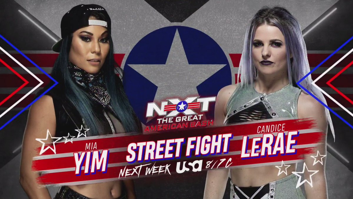 Two matches added to NXT Great American Bash night two