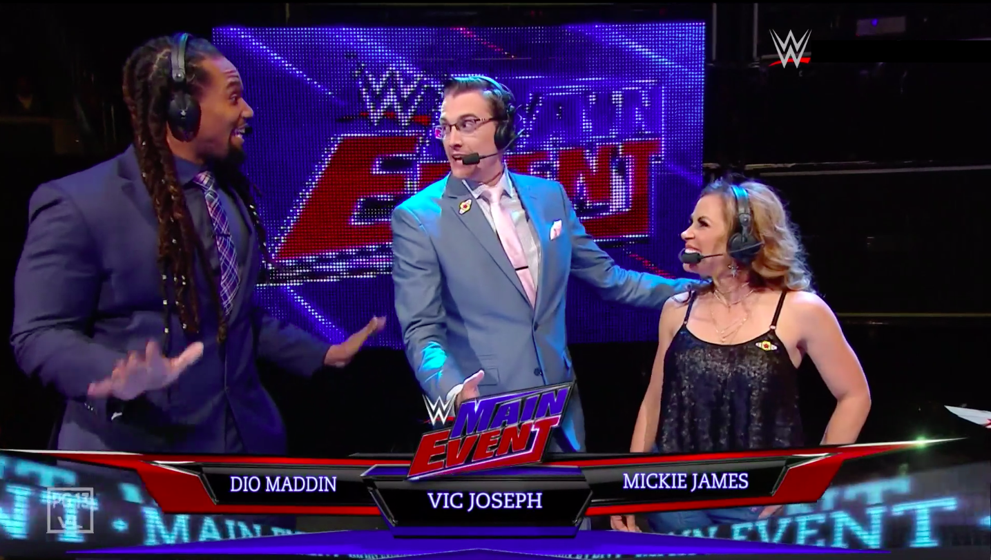 WWE Main Event results: Cesaro in action, Mickie James on commentary