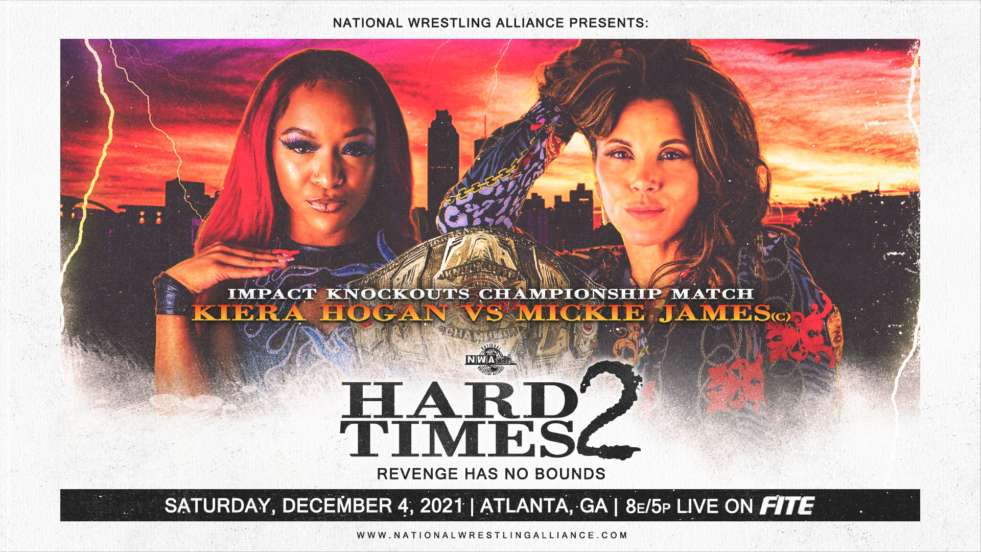 Mickie James to defend Impact Knockouts title at NWA Hard Times 2