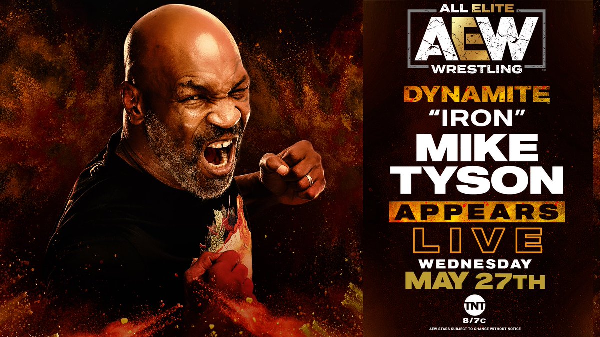 Mike Tyson to appear on AEW Dynamite this week