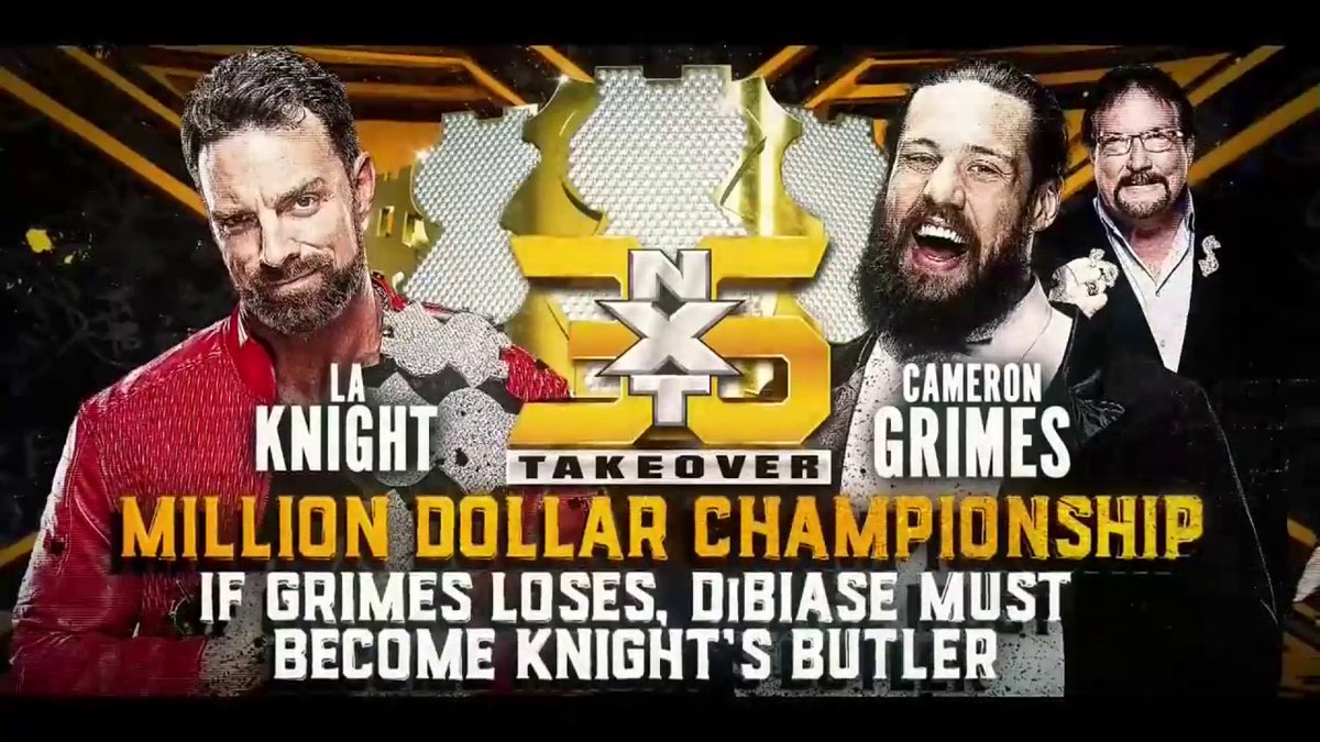 Million Dollar title match added to NXT TakeOver 36