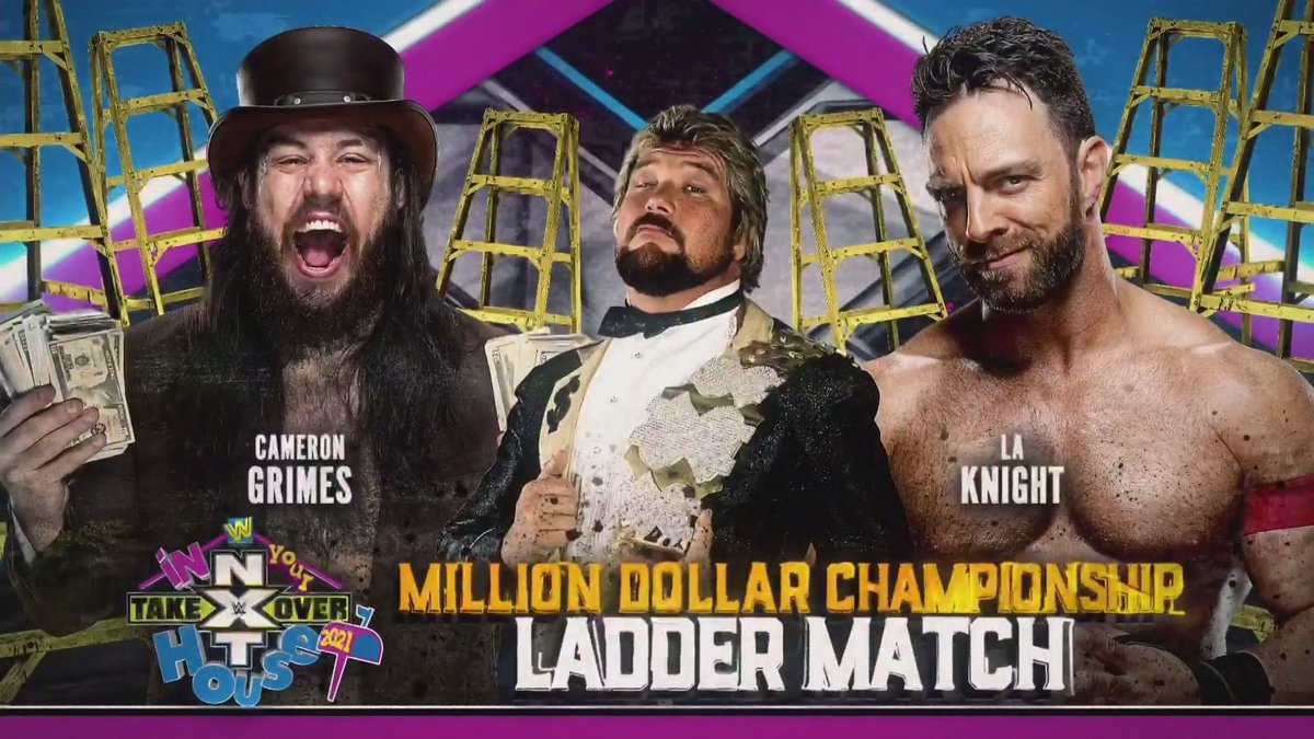 Million Dollar title returning at NXT TakeOver: In Your House