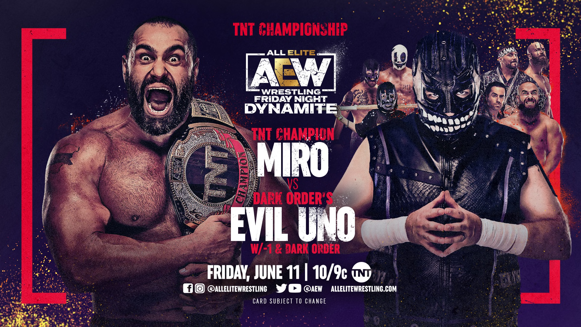 AEW Dynamite live results: Miro vs. Evil Uno TNT title match