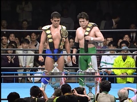 Daily Pro Wrestling History (05/23): Misawa & Akiyama win AJPW tag titles