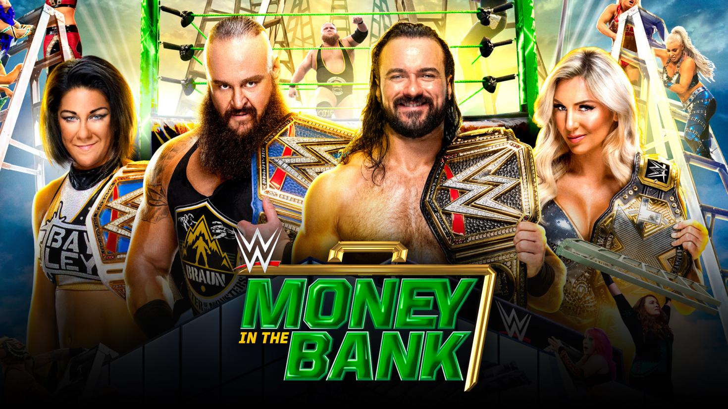 Money in the Bank ladder matches taking place at WWE headquarters