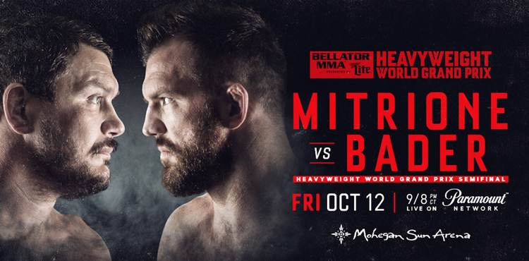 Ryan Bader dominates Matt Mitrione to advance to Bellator Grand Prix final