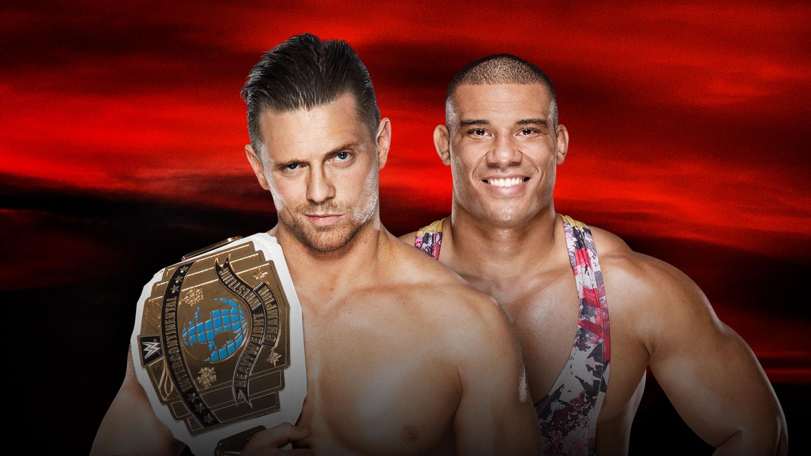 The Miz vs. Jason Jordan official for WWE No Mercy