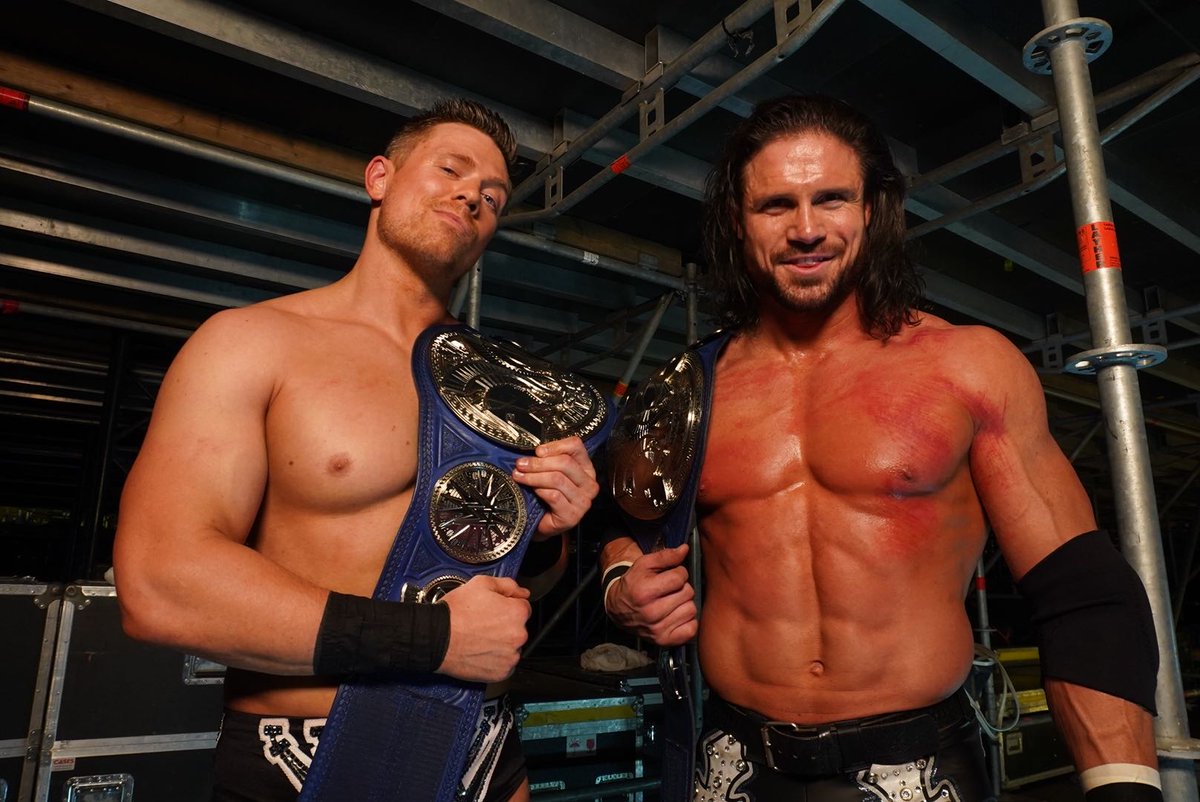 Tag Team title change at WWE Super ShowDown