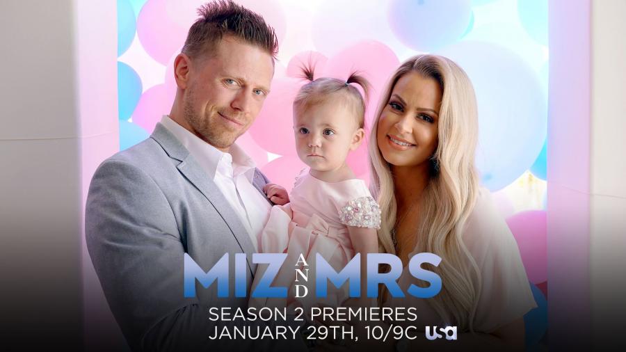 WWE reveals premiere date for Miz & Mrs. season two