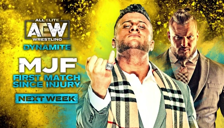 MJF’s return among six matches announced for next AEW Dynamite