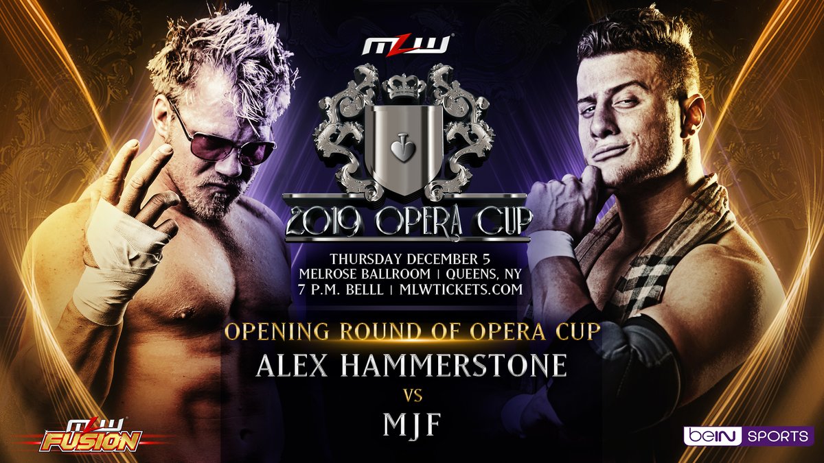 MJF vs. Hammerstone set for MLW Opera Cup tournament