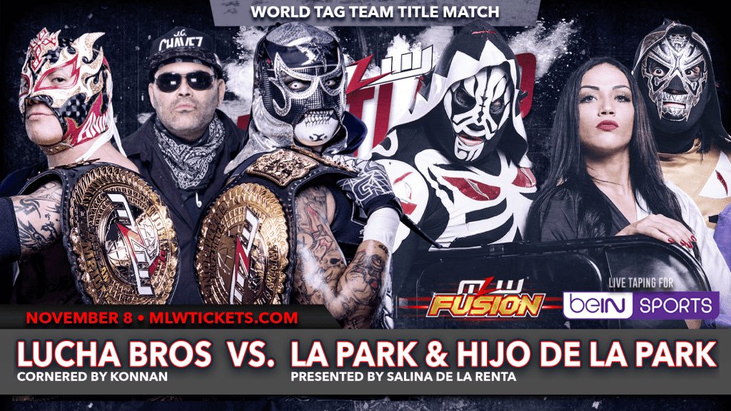 MLW TV taping results: Lucha Bros vs. LA Park & Hijo de LA Park