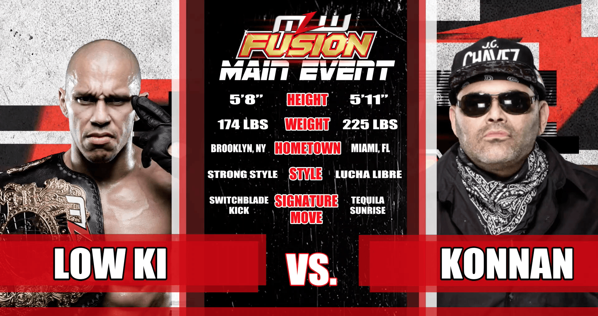 MLW Fusion results: Low Ki vs. Konnan no DQ World title match