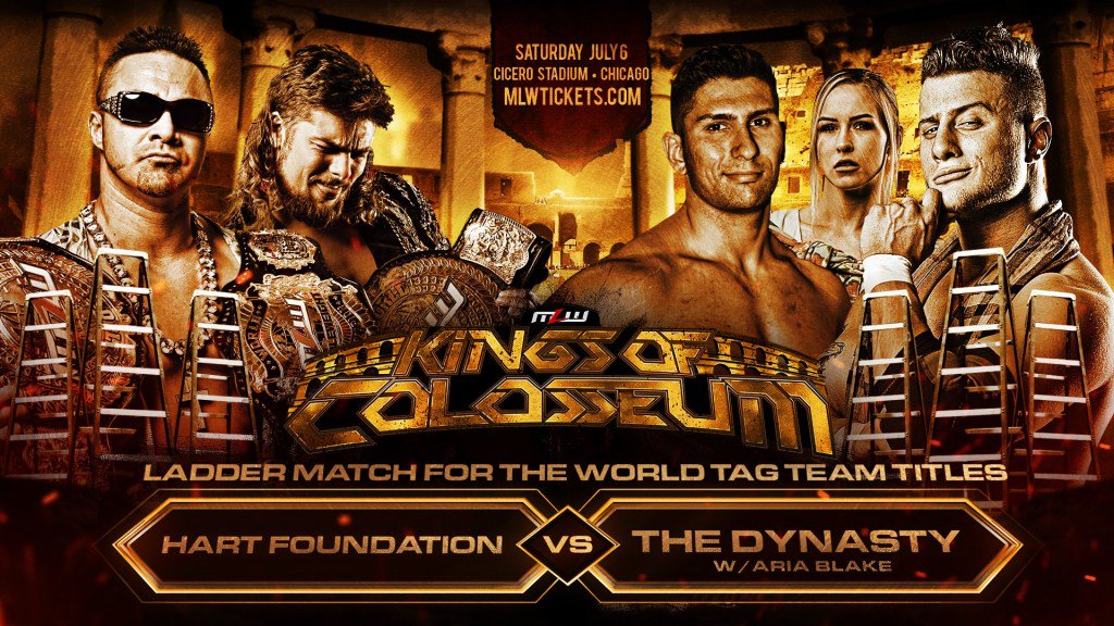 Tag Team title ladder match added to MLW Kings of Colosseum