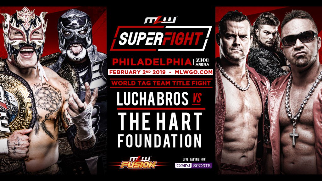 Tag Team title match set for MLW Superfight