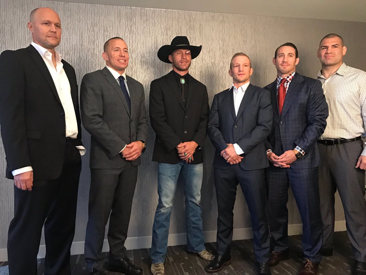 GSP, current UFC fighters join labor fight against WME-IMG