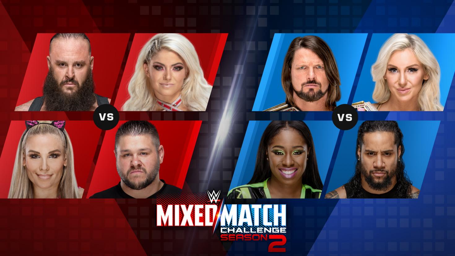Matches set for WWE Mixed Match Challenge season two premiere