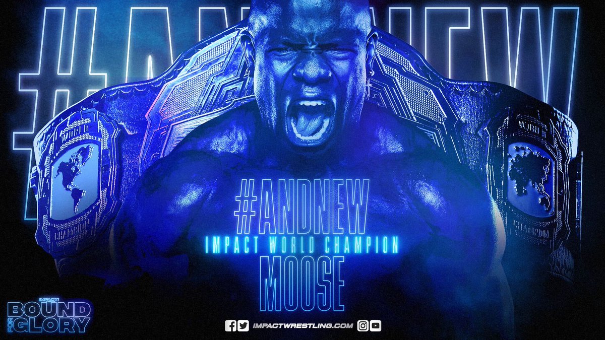 Moose wins Impact title after defeating champion Josh Alexander