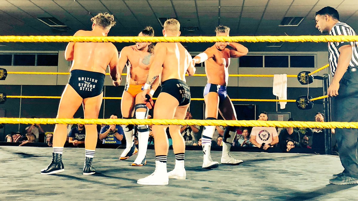 NXT St. Petersburg, FL, live results: Moustache Mountain vs. TM61