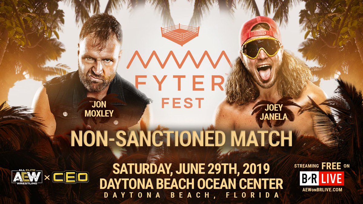 ‘Non-sanctioned’ stipulation set for Moxley-Janela at AEW Fyter Fest