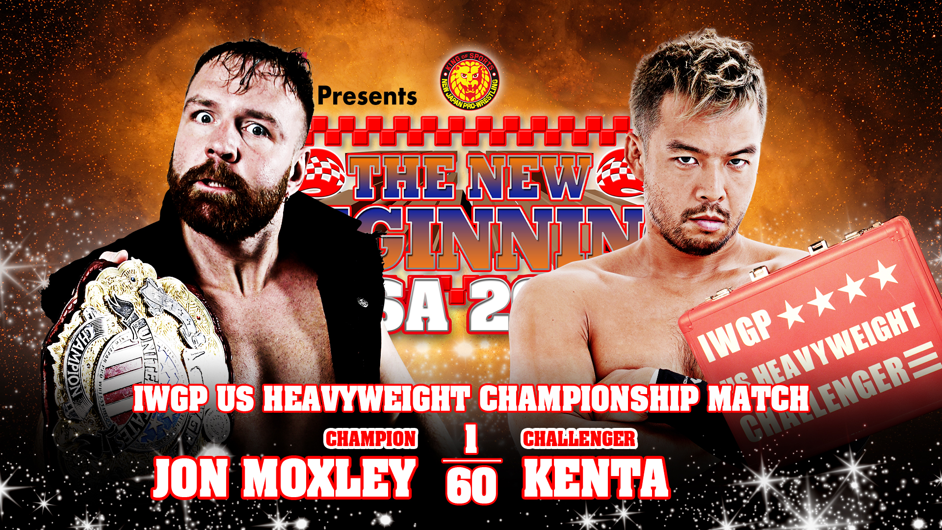 Jon Moxley vs. KENTA title match set for NJPW New Beginning USA