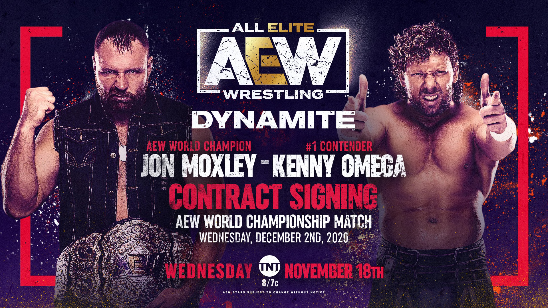 AEW Dynamite live results: PAC returns, World title contract signing