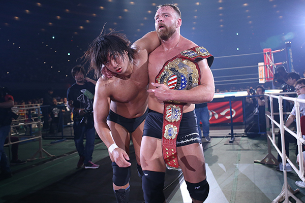 Pacific Rim: G1 Climax, Jon Moxley and Shota Umino